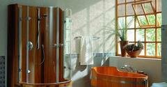 Интерьер ванной комнаты в деревянном доме: этапы создания дизайнf ванной комнаты с душевой кабиной в деревянном доме