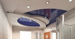 Стеклянные потолки для ванной комнаты: делаем подвесные стеклянные потолки - потолок из матового стекла