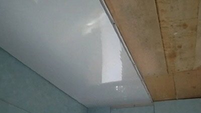 Установка пластиковых панелей на потолочную плиту без обрешётки